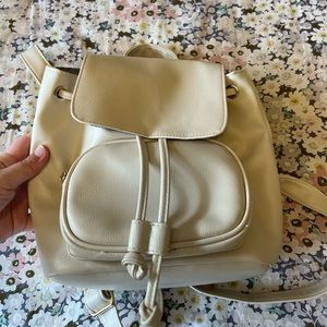 White Wild Fable backpack